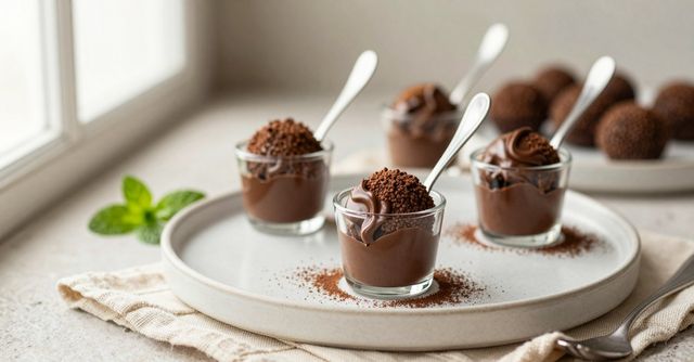 Brigadeiro de colher proteico